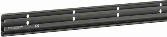 Hager Tehalit SL Kabelkanal mit gelochtem Ständer aus Kunststoff Renovierung 55x20mm Schwarz 2m