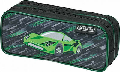 Herlitz Green Car Pencil Case with 2 Compartments Car 50033133