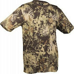 Mil-Tec Mandra Wood Camouflage Tricou în culoarea Maro