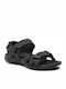Herrensandalen in Schwarz Farbe