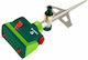 Verto Multifunctional Water Sprinkler Duza Fixă 1buc Green 15G773