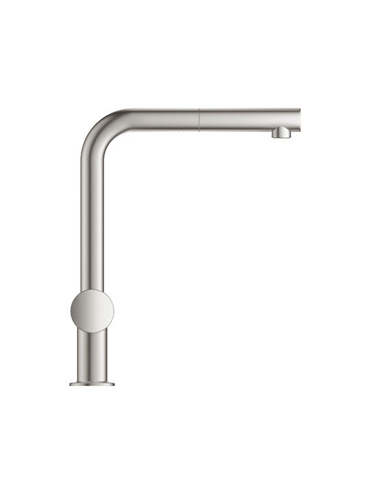 Grohe Blue Pure Μπαταρία Κουζίνας Πάγκου με Ντουζ Μπλε