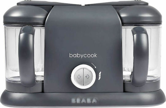 Beaba Babycook Duo Βρεφικός Ατμομάγειρας με Μπλέντερ 2.2lt Dark Grey