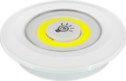 GloboStar Light Spot for Closets with Battery, Remote Control and Sticker for Installation