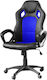 Hoppline HOP1000870-2 Καρέκλα Gaming Δερματίνης Μπλε