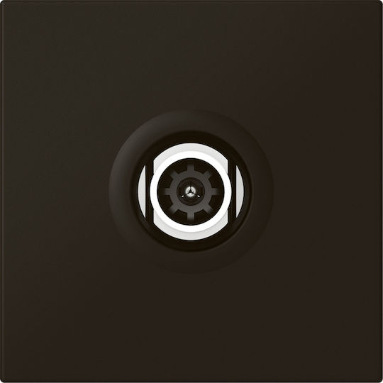 Legrand Mosaic TV-Buchse Grundlegend in Schwarz Farbe 79182L