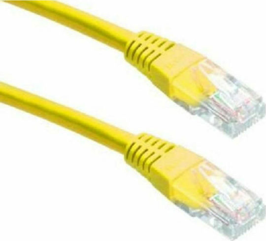Anga U/UTP Cat.6e Netzwerkkabel Ethernet 0.5m Gelb