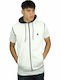 Men's Sweatshirt with White Hood