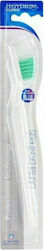 Elgydium Dental Prosthesis Toothbrush White-Green