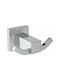 Ideal Standard Iom Square Double Wall-Mounted Bathroom Hook Inox Silver