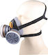 Delta Plus M6400 Spray Kit Sicherheitsmaske Halbes Gesicht für Ersetzbar Filter