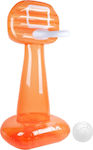 Sunnylife Aufblasbares Poolspielzeug Aufblasbares Basketballspielzeug Orange 210cm