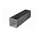 Newplan Garduri Deck de Grădină Inox din Aluminiu 300x4x4buc 1buc