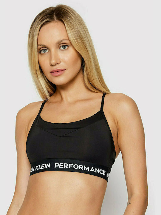 Calvin Klein Frauen Sport-BH Schwarz