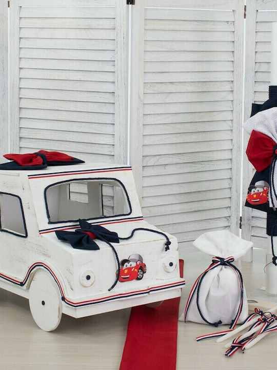 Makis Tselios Fashion Βαπτιστικό Πακέτο με Θέμα Αυτοκίνητο