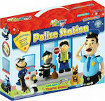 Jumping Clay Police Station Детски Глина Многоцветенς 215гр C25-1