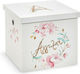 Parisis Wooden Baptism Box Monogram 37x37x37cm