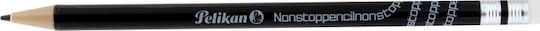 Pelikan B12 Nonstop Black Μηχανικό Μολύβι Σχεδίου Πλαστικό 0.7mm με Γόμα 1τμχ Μαύρο