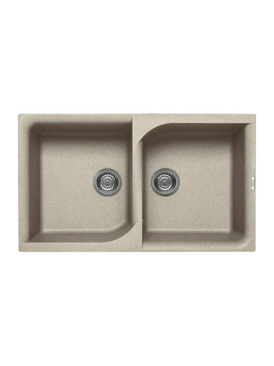 Elleci Ego 450 Granitek LGE45051 Drop-In Chiuve...