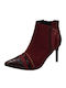 Menbur Booties Bordeaux 020654 98