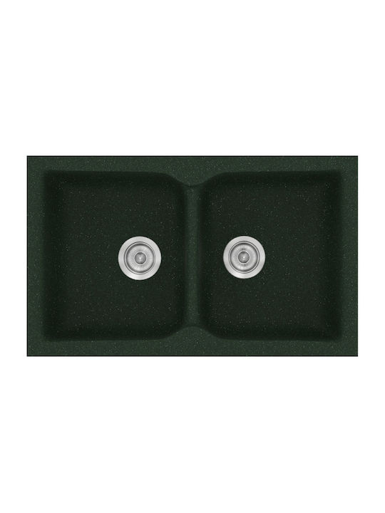Sanitec Classic Undermount Sink Synthetic Grani...