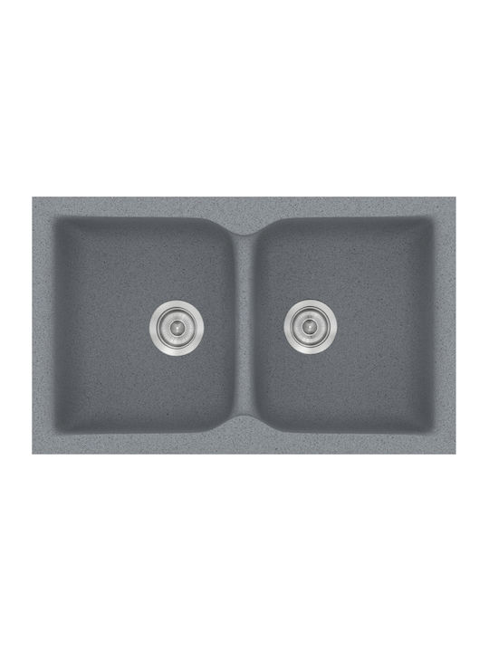 Sanitec Classic Undermount Sink Synthetic Grani...