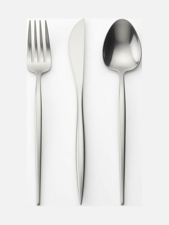 Dinox Lisbon Cutlery Set Stainless Silver 30pcs