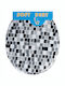 Keskor Toilettenbrille 40x36cm Mehrfarbig