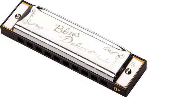 Fender Diatonisch Mundharmonika Blues Deluxe Harp Tonart B (Si)