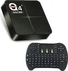 Andowl TV Box Q 4 PRO Mini 6K UHD με WiFi USB 2.0 4GB RAM και 64GB Αποθηκευτικό Χώρο με Λειτουργικό Android 10.0