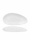 Cok Spain Silice Serving Platter Oval made of Porcelain White 36x18cm
