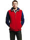 TRA788 Ärmellos Jacke Softshell Wasserdicht und Winddicht Rot