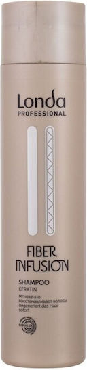 Londa Professional Fiber Infusion Shampoos Reconstruction/Nourishment for All Hair Types 250ml