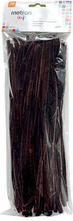 Matalon Pipe Cleaners 100pcs in Brown Color