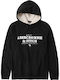 Abercrombie & Fitch Men's Sweatshirt with Hood and Pockets Black