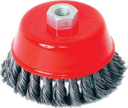 Raider 171104 Wire Brush Bell with Bristles for Angle Grinder 100mm