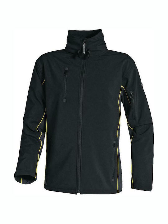 Delta Plus Horten Winter Softshell Work Jacket Black