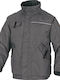 Delta Plus Northwood2 Waterproof Winter Work Jacket Hooded Gray