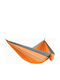 JR Gear Hängematte Fallschirm Doppelter Stoff Grey - Orange 284x188cm