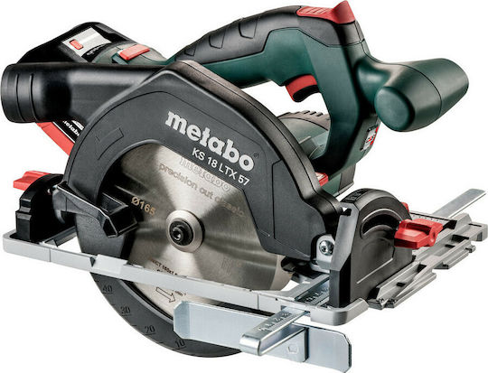Metabo KS 18 LTX 57 Δισκοπρίονο 18V 2x8Ah με Σύστημα Αναρρόφησης