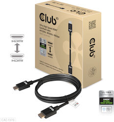 Club3D HDMI 2.1 Kabel HDMI-Stecker - HDMI-Stecker 1.5m Schwarz
