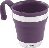 Outwell Collaps Mug Glas für Camping Lila