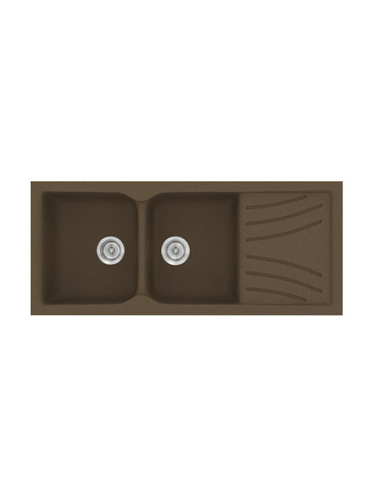 Sanitec Classic Undermount Sink Synthetic Grani...