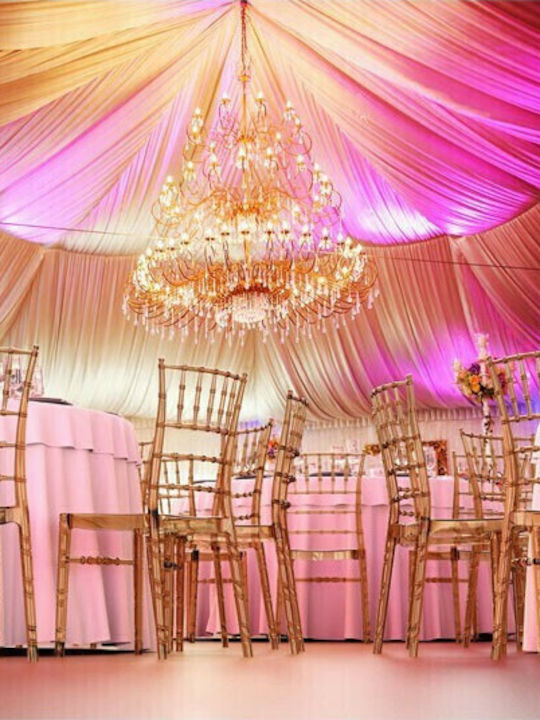 Catering-Stuhl Polypropylen Chiaviari Amber Tra...