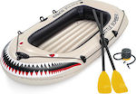 Bestway Battle Bomber Raft Inflatable Boat for 2 Adults with Paddles 188x98cm 61108