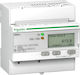Schneider Electric Μετρητής Παλμών Ηλεκτρολογικού Πίνακα Ψηφιακό Ράγας Τριφασικό A9MEM3210