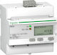 Schneider Electric Μετρητής Παλμών Ηλεκτρολογικού Πίνακα Ψηφιακό Ράγας Τριφασικό Modbus A9MEM3150