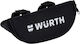 Wurth Semi-Hard Eyeglass Case with Zipper Black