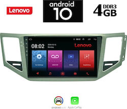 Lenovo Car-Audiosystem für Volkswagen Golf Sportsvan / Golf 2014> (Bluetooth/USB/AUX/WiFi/GPS) mit Touchscreen 10.1" LENOVO SSX9986_GPS