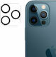 Joyroom Protector Shining Series JR-PF688 Προστασία Κάμερας Tempered Glass Μαύρο για το iPhone 12 Pro